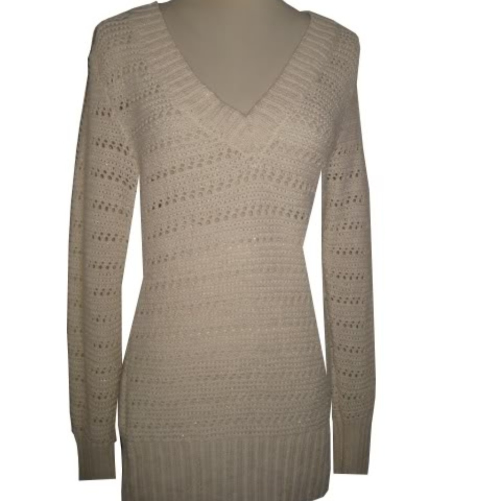 Lucky Brand V-neck Alpaga Wool Blend Sweater XL